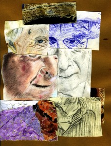 "Elderly Gentleman" by Lucia Whittaker, used via Creative Commons license, based on a work by David Hockney