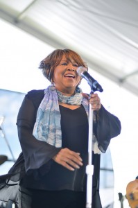 Mavis Staples performing at 2011 Newport Folk Festival