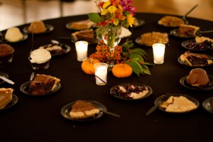 Dessert table at the Sojourn Redeem: Marriage event