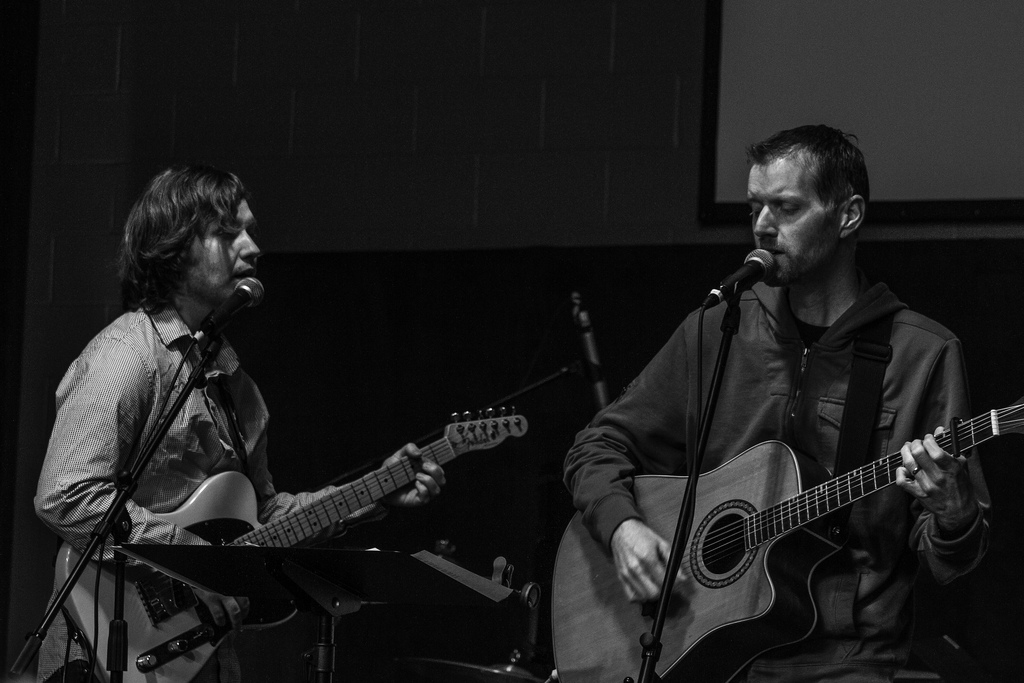 Sojourn Worship Leaders Justin Shaffer and Jeremy Quillo