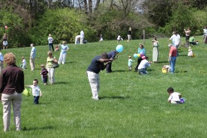 Easter Egg Hunt at Sojourn's East Campus, photographed by Troy Harvey