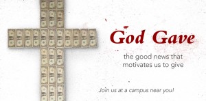 Web banner version of Sojourn's "God Gave" sermon series artwork, created by Media Director Chris Bennett